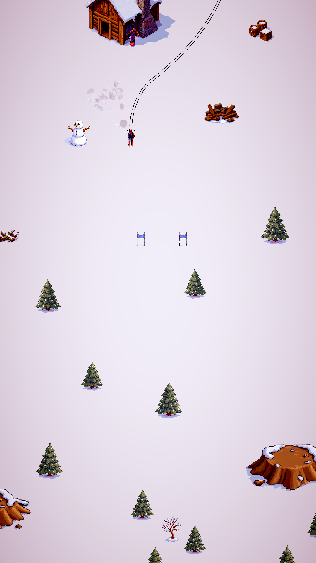 Ski Race: ZigZag Slalom screenshot 6 of 9