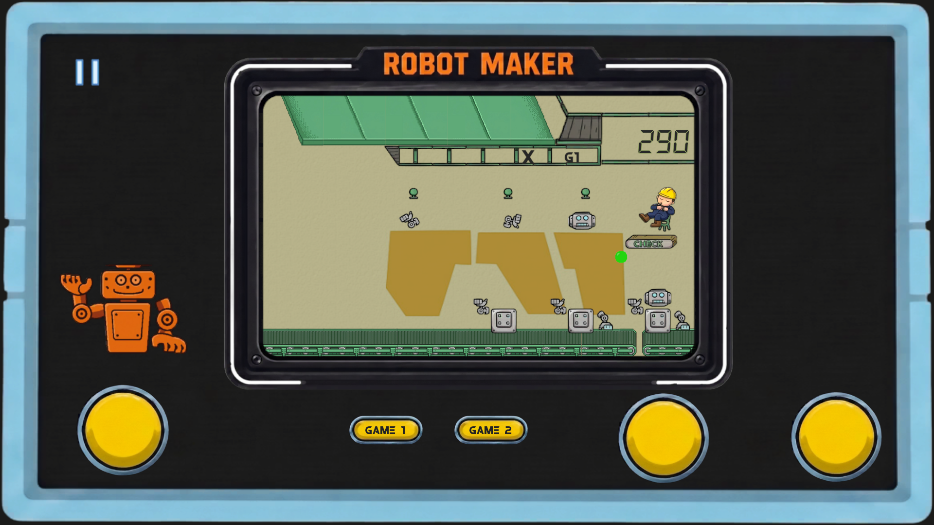 Retro Robot: 80s Arcade LCD screenshot 2 of 6