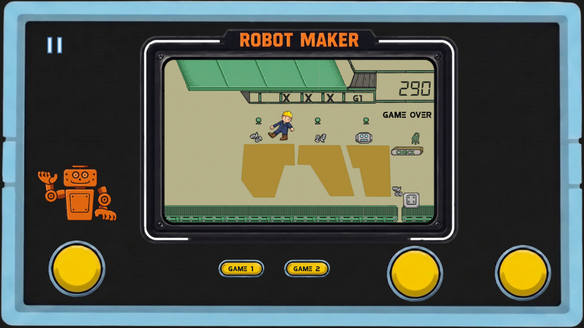 Retro Robot: 80s Arcade LCD screenshot 3 of 6