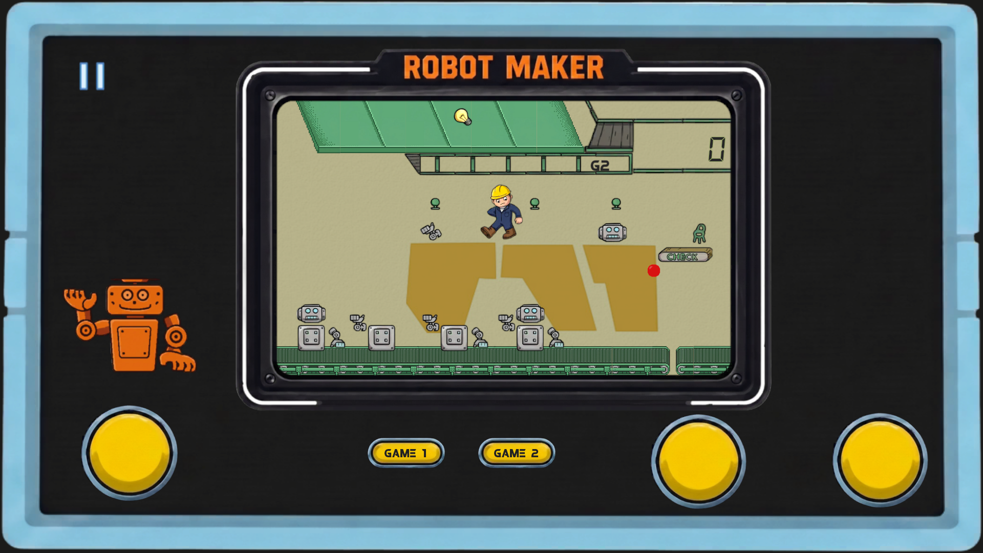 Retro Robot: 80s Arcade LCD screenshot 4 of 6